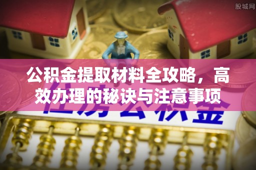 兴化公积金提取材料全攻略，高效办理的秘诀与注意事项