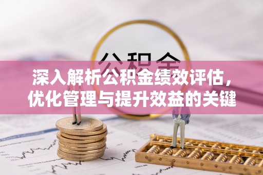 兴化深入解析公积金绩效评估，优化管理与提升效益的关键路径