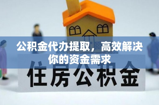 兴化公积金代办提取，高效解决你的资金需求